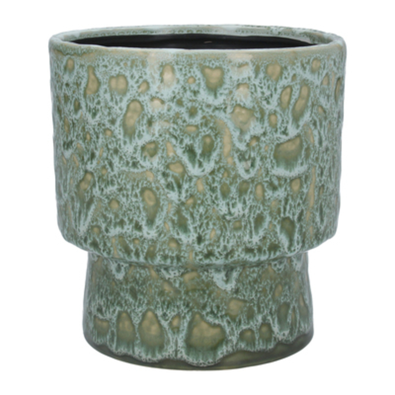 Seafoam Goblet Pot Cover By Gisela Graham Seafoam Blue Ceramic Goblet Shaped Pot Cover. The Perfect Addition To Your Home Or Garden. By Gisela Graham.